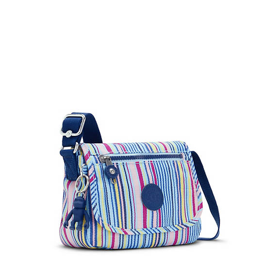 Kipling Sabian Classic Printed Crossbody Mini Bag Resort Stripes | CA 1340PJ